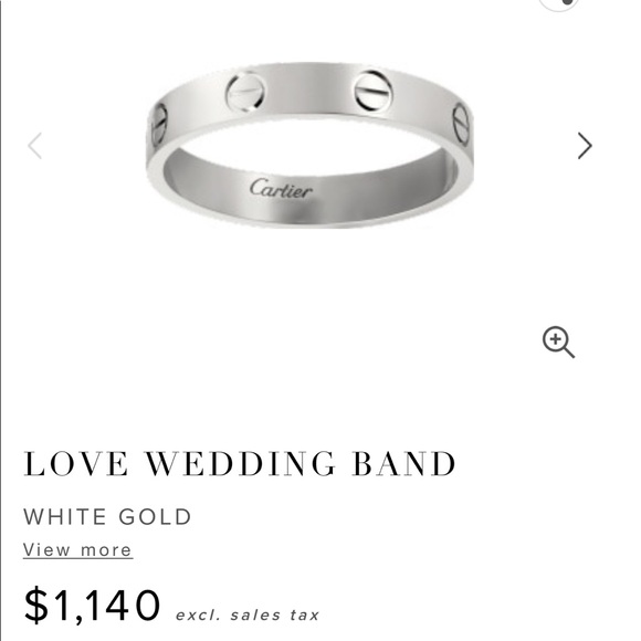 ISO: cartier love ring size 54 - Picture 2 of 3